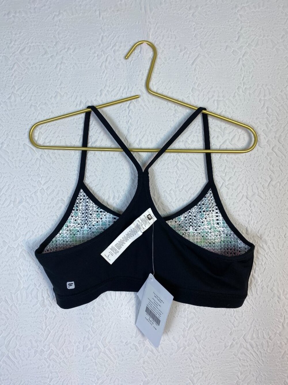 NWT Fabletics Snapdragon Reversible Racerback Sports Bra Size L - Picture 5 of 5